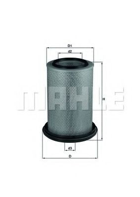 Filtro de ar Mercedes A0010941004